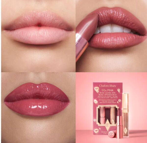 GLOSS & LIPSTICK DUO 90s PINK - Image 2